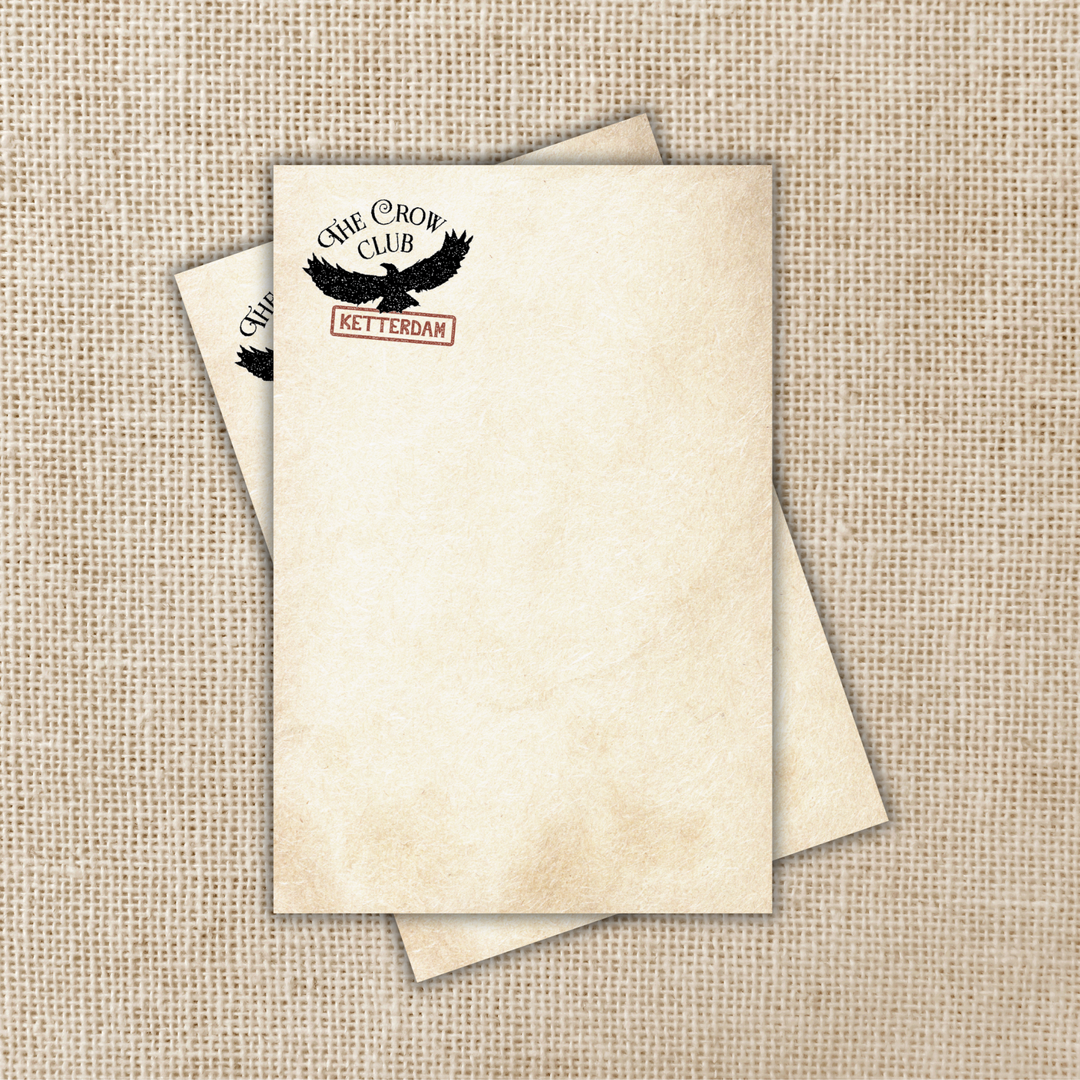The Crow Club Notepad | Six of Crows