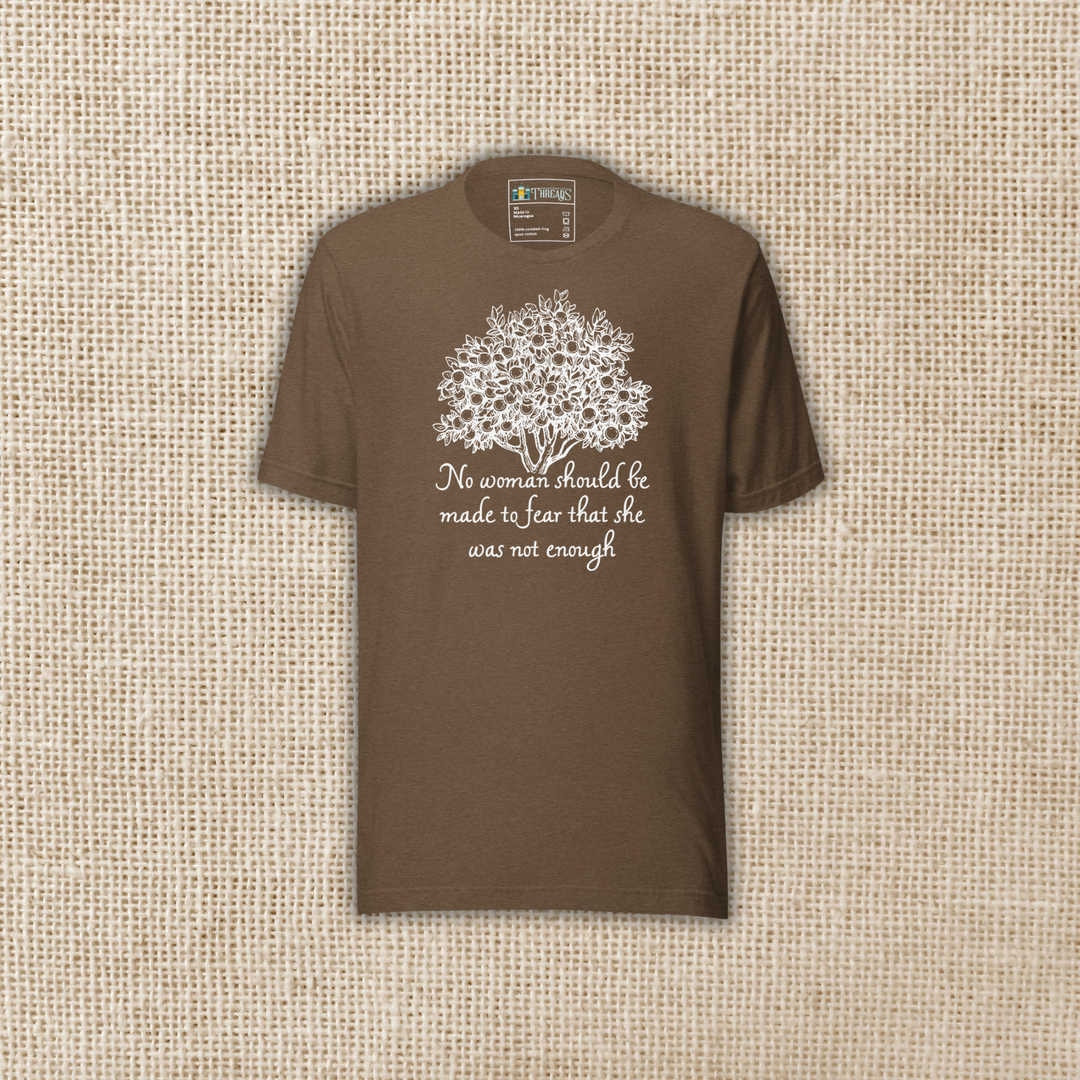 No Woman Should Fear T-shirt | Priory of the Orange Tree