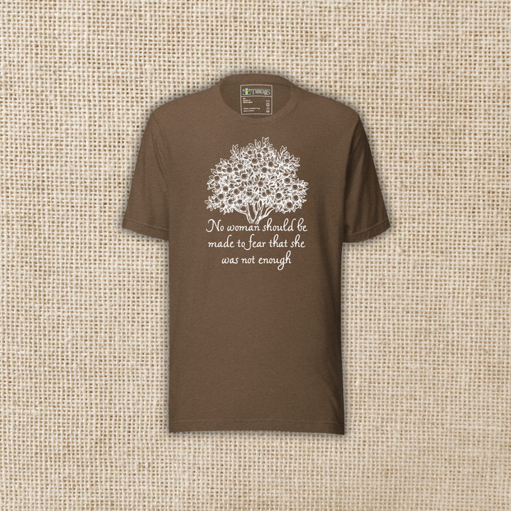 No Woman Should Fear T-shirt | Priory of the Orange Tree
