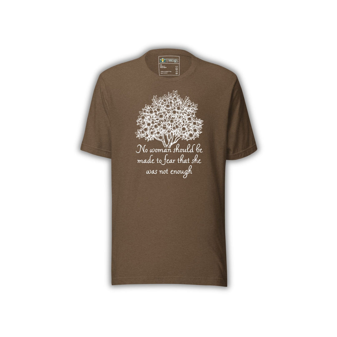 No Woman Should Fear T-shirt | Priory of the Orange Tree