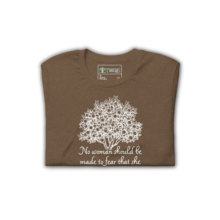 No Woman Should Fear T-shirt | Priory of the Orange Tree