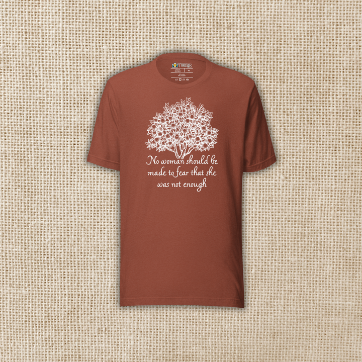 No Woman Should Fear T-shirt | Priory of the Orange Tree