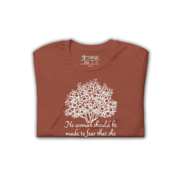 No Woman Should Fear T-shirt | Priory of the Orange Tree