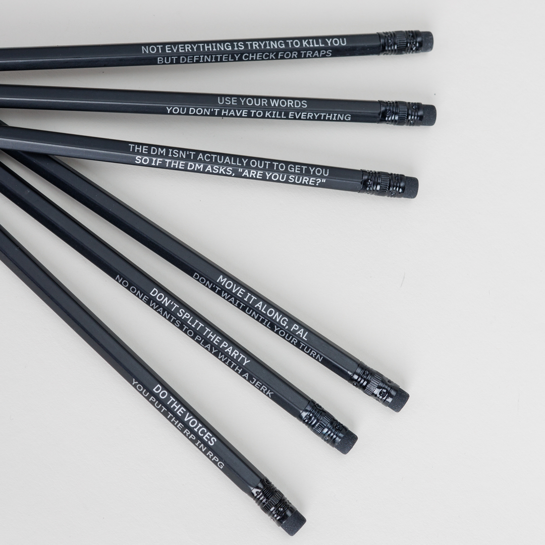 TTRPG Metagaming Pencils
