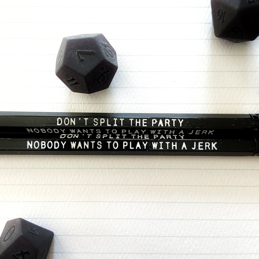 TTRPG Metagaming Pencils