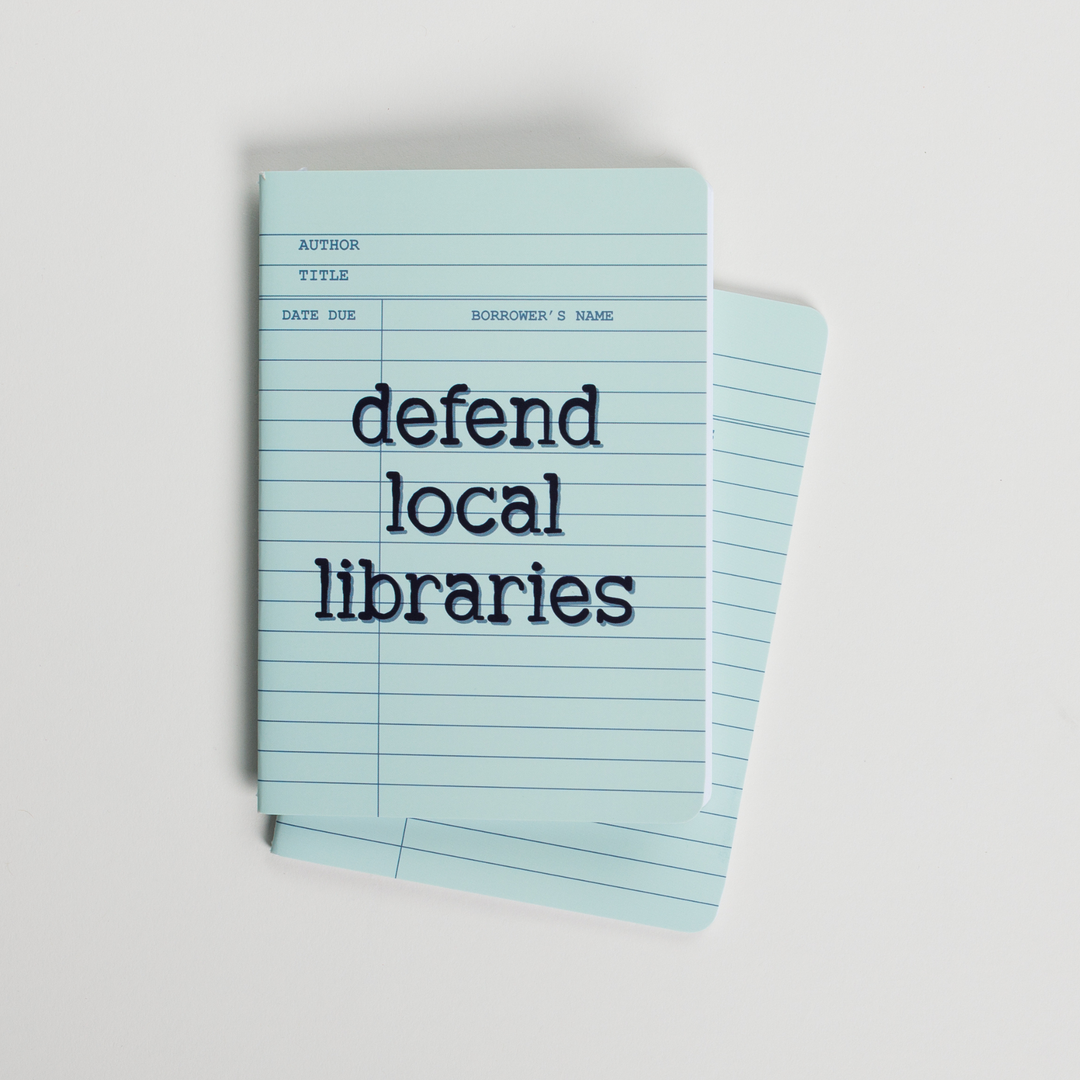 Defend Local Libraries Pocket Journal