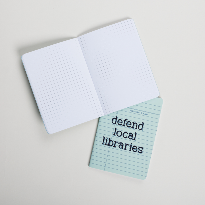 Defend Local Libraries Pocket Journal