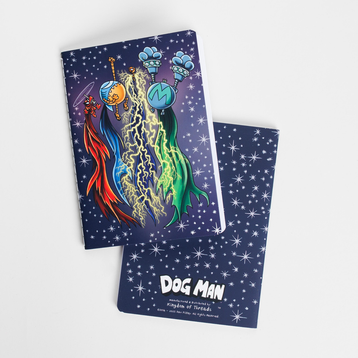The Scarlet Shedder & Supa Buddies Pocket Journal | Dog Man