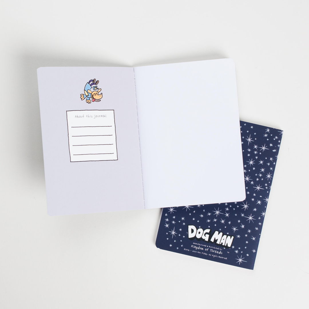 The Scarlet Shedder & Supa Buddies Pocket Journal | Dog Man