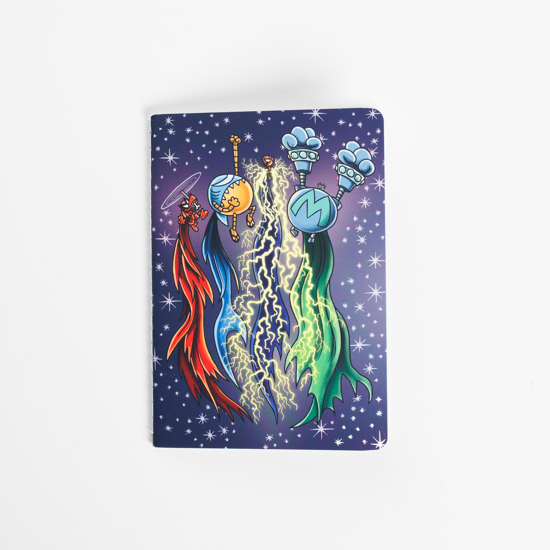 The Scarlet Shedder & Supa Buddies Pocket Journal | Dog Man