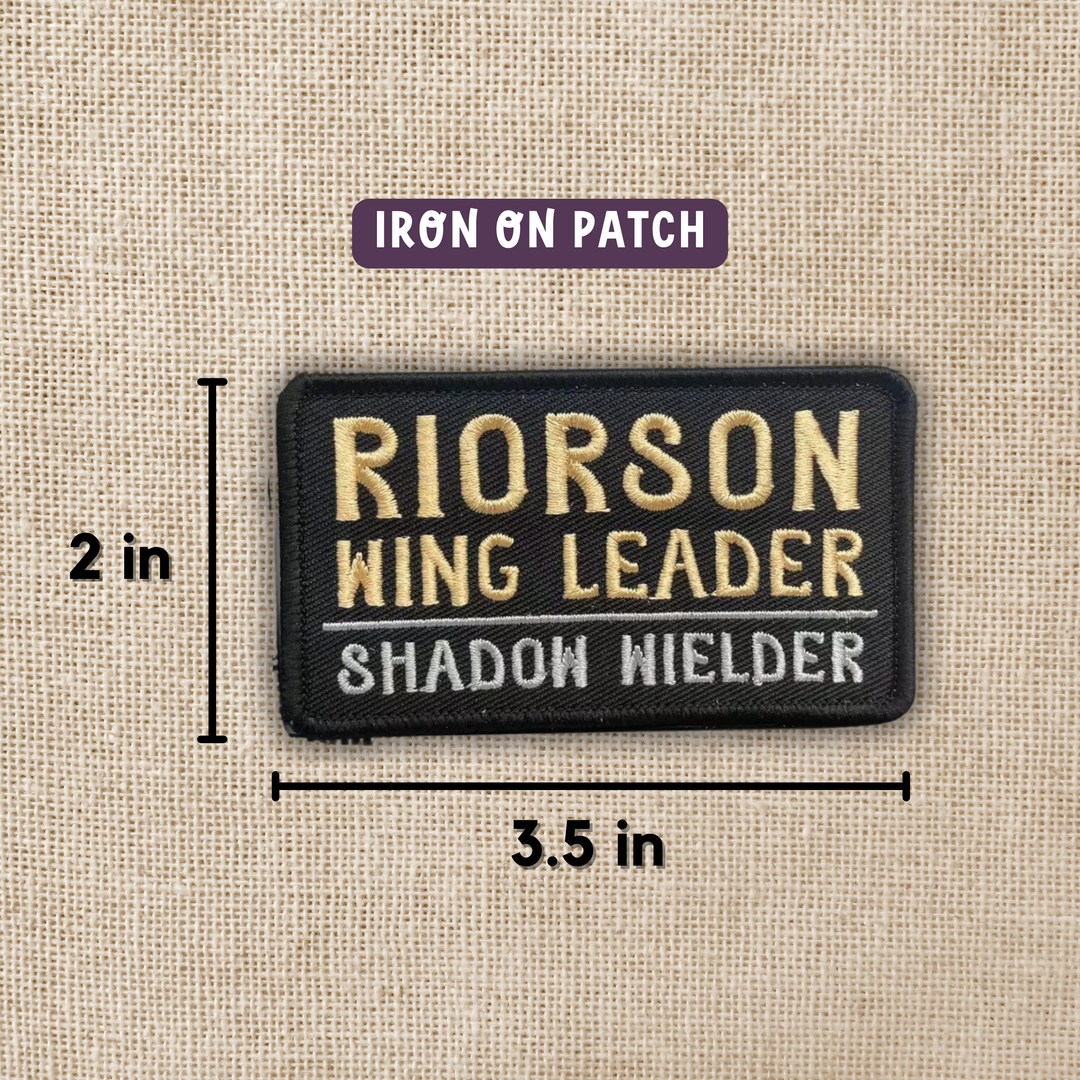 Xaden Riorson Wing Leader Patch | Fourth Wing