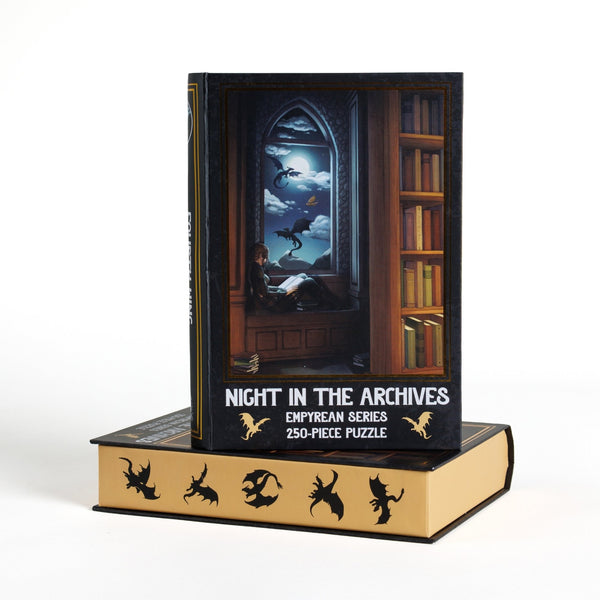 Night in the Archives Keepsake Puzzle - Fourth Wing | KoT
