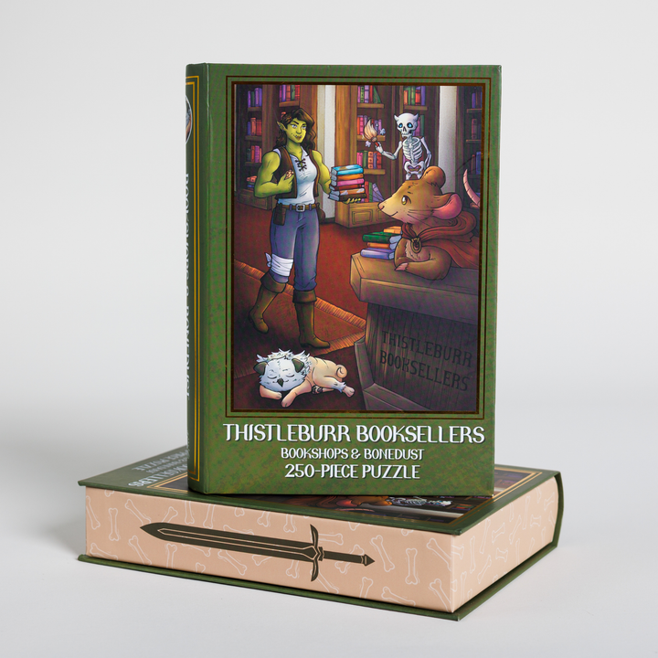 Thistleburr Booksellers Keepsake Puzzle | Bookshops & Bonedust