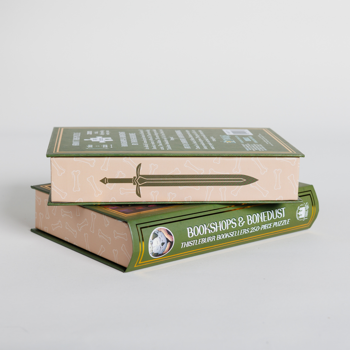 Thistleburr Booksellers Keepsake Puzzle | Bookshops & Bonedust