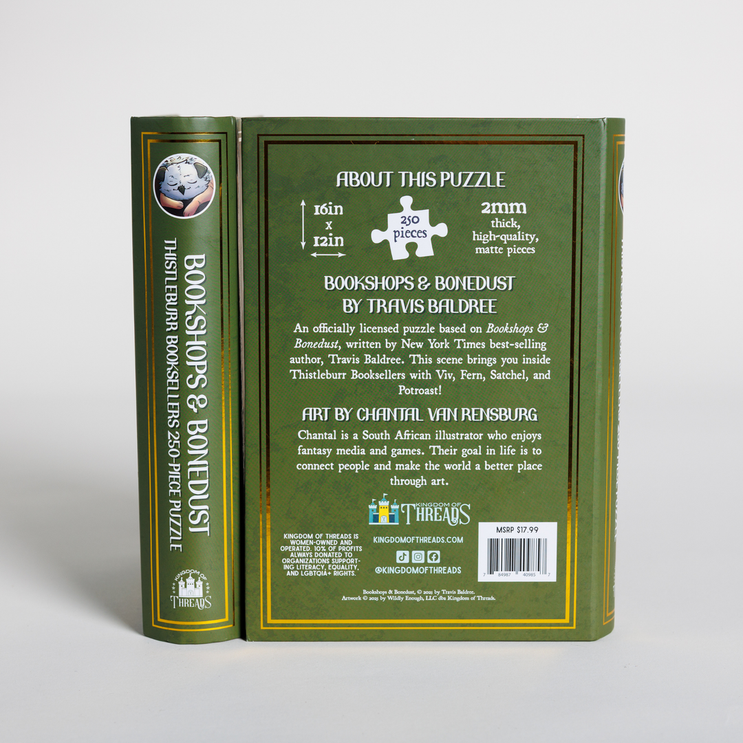 Thistleburr Booksellers Keepsake Puzzle | Bookshops & Bonedust