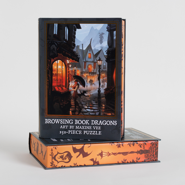 Browsing Book Dragons Keepsake Puzzle | Kingdom of Threads