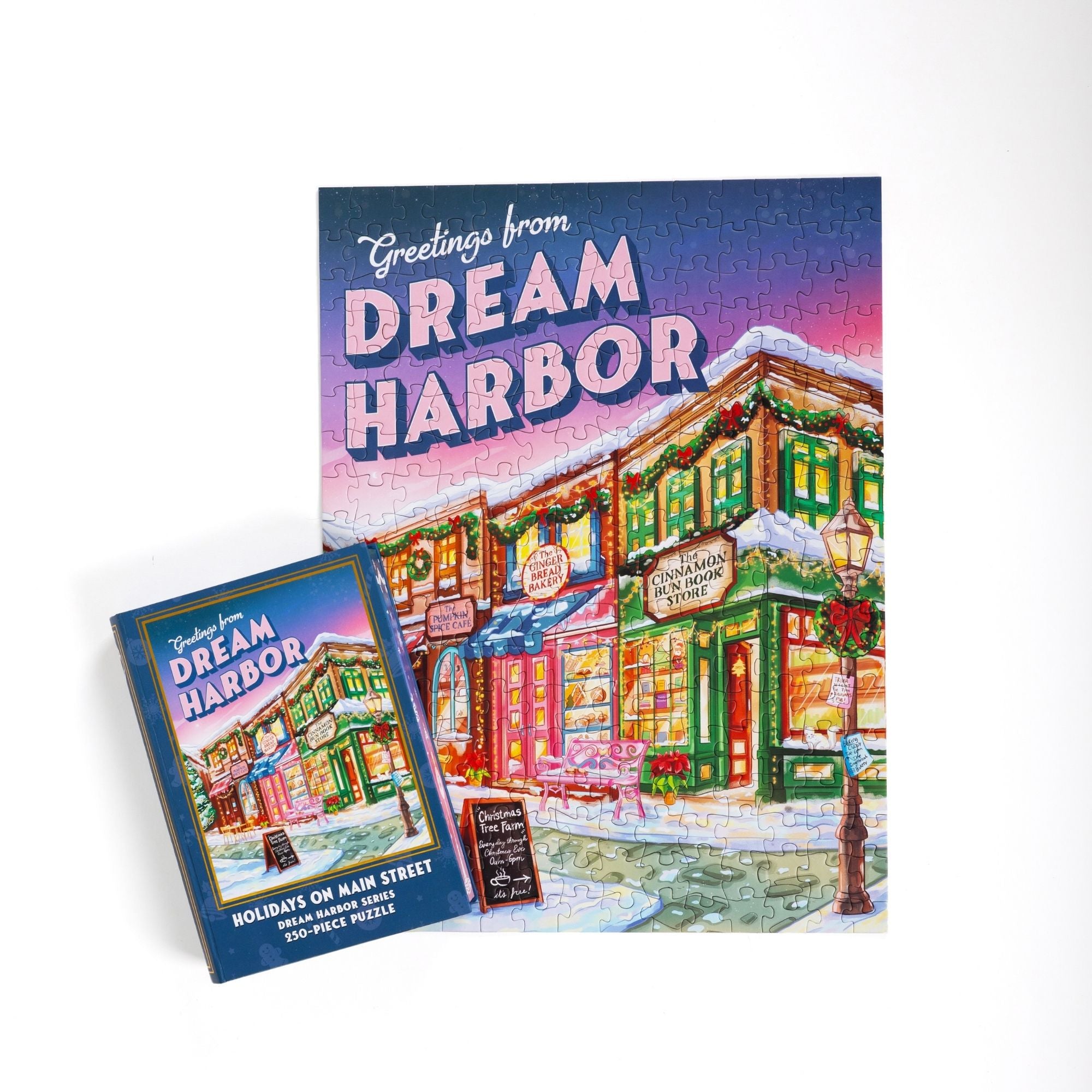 Holidays on Main Street Keepsake Puzzle - Dream Harbor | KoT