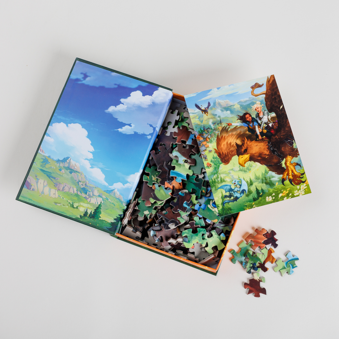 Tea You in the Skies Keepsake Puzzle | Tomes & Tea