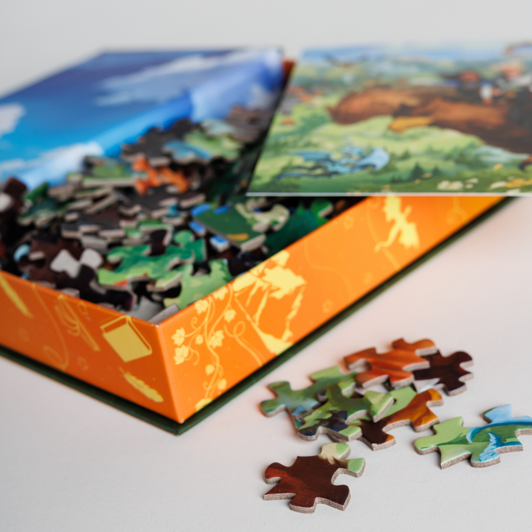 Tea You in the Skies Keepsake Puzzle | Tomes & Tea