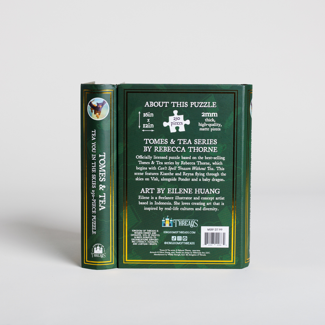Tea You in the Skies Keepsake Puzzle | Tomes & Tea