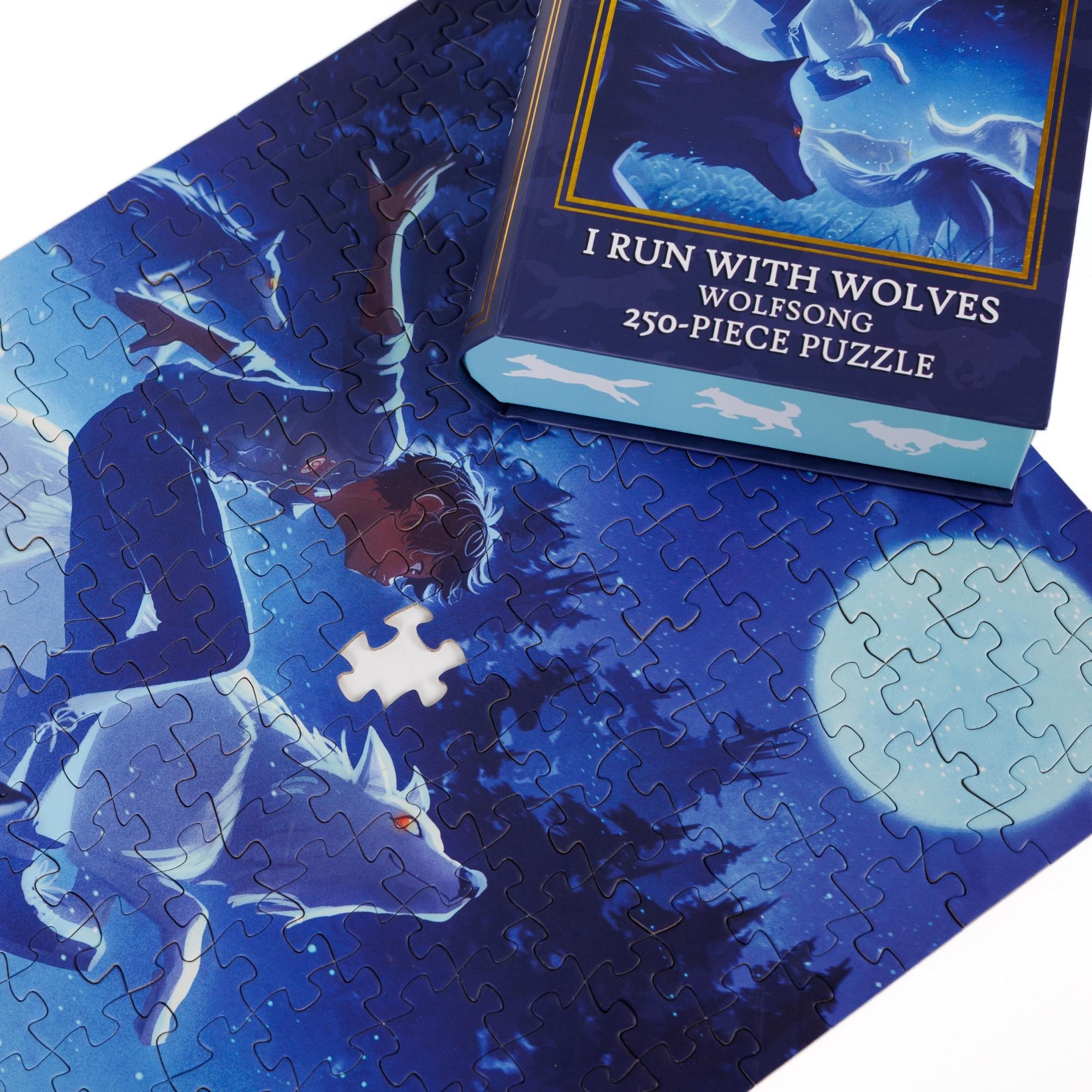 I Run With Wolves Keepsake Puzzle - Wolfsong | Kingdom of Threads
