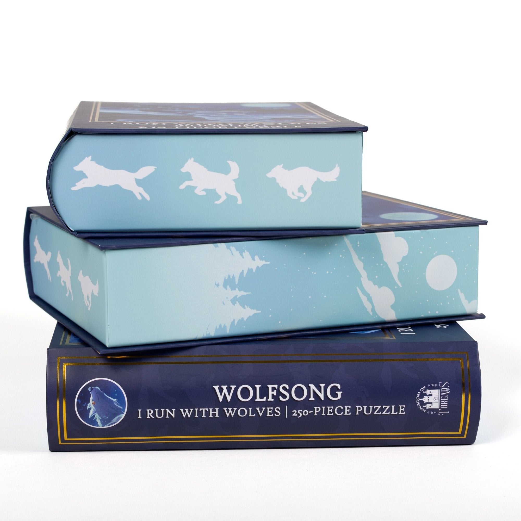 I Run With Wolves Keepsake Puzzle - Wolfsong | Kingdom of Threads
