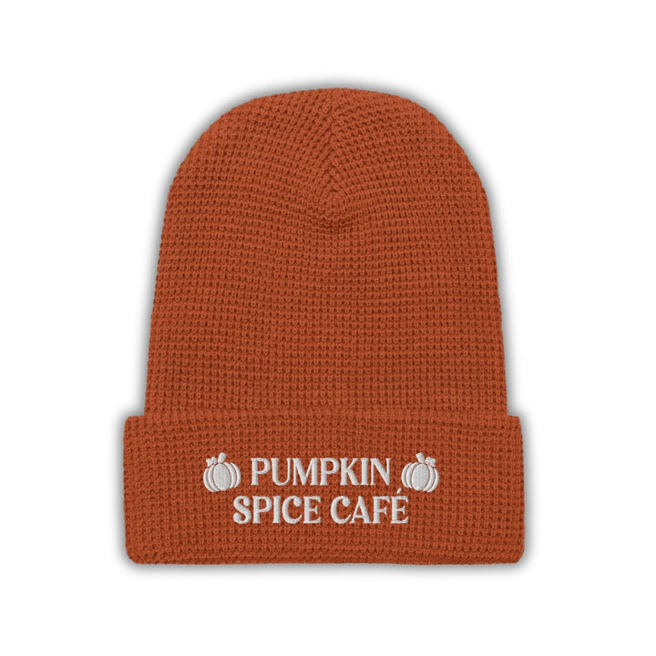 Pumpkin Spice Café Waffle Beanie | Dream Harbor