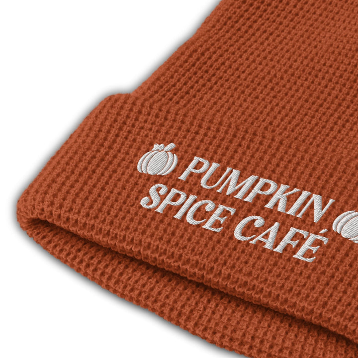 Pumpkin Spice Café Waffle Beanie | Dream Harbor