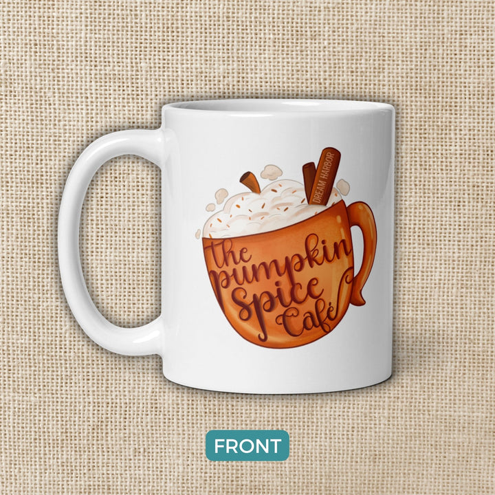 Pumpkin Spice Café Mug | Dream Harbor