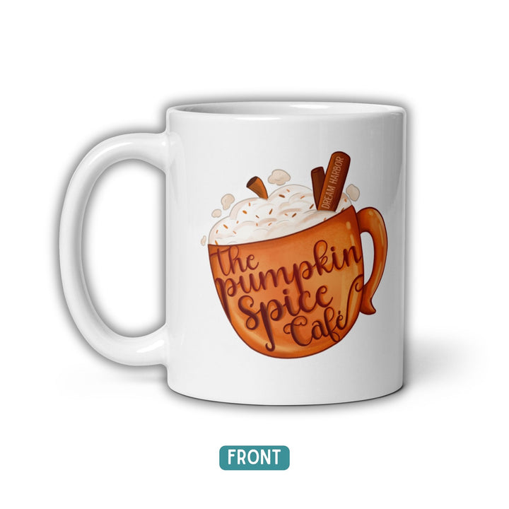 Pumpkin Spice Café Mug | Dream Harbor