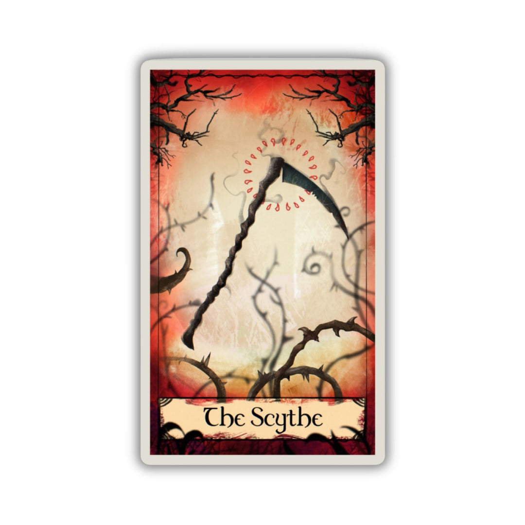 Scythe Card Sticker | One Dark Window