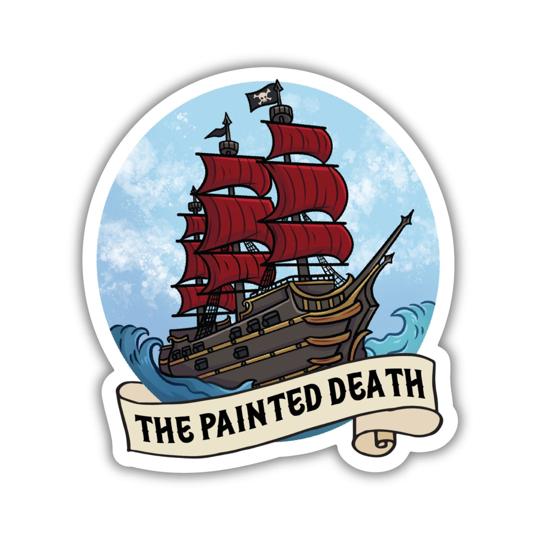 The Painted Death Sticker | Tomes & Tea