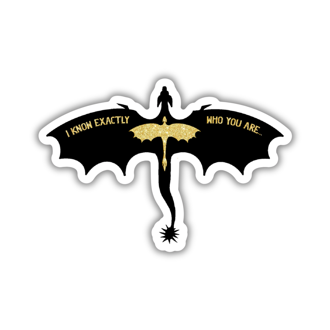 Violet's Relic Holographic Sticker | Fourth Wing