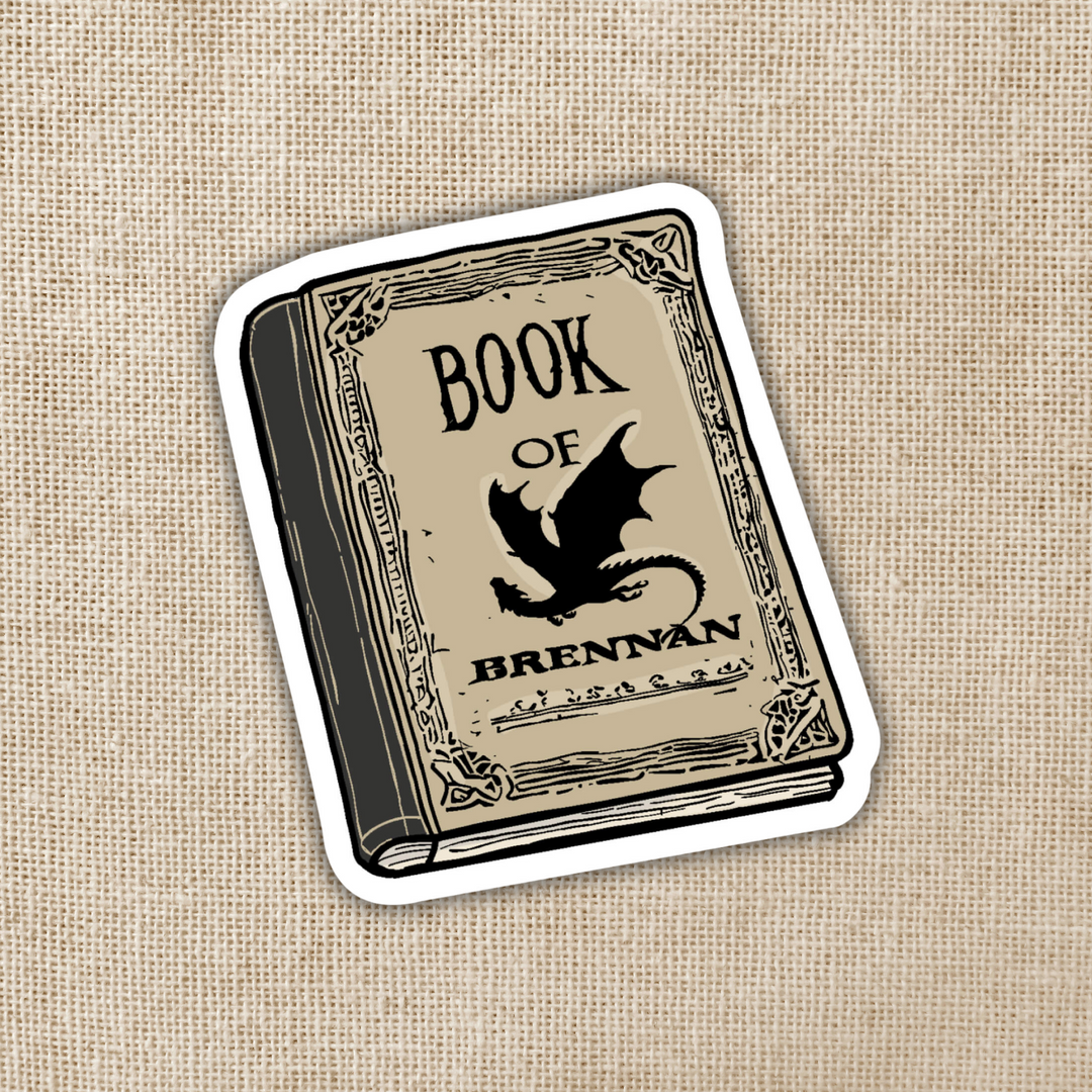 Book of Brennan Sticker | Fourth Wing