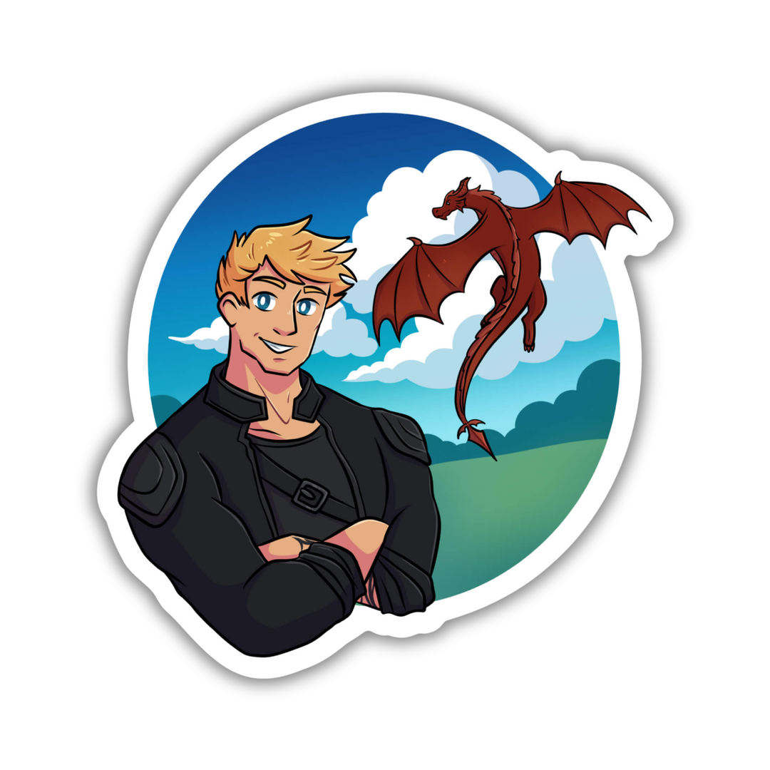 Liam Mairi and Deigh Sticker | Fourth Wing