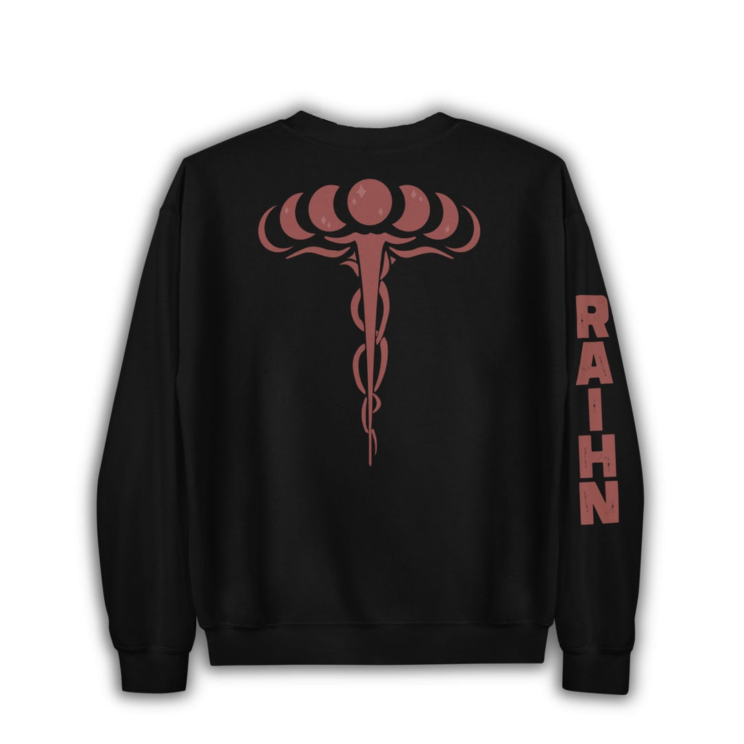 Raihn Heir Mark Crew Neck Sweatshirt | Crowns of Nyaxia