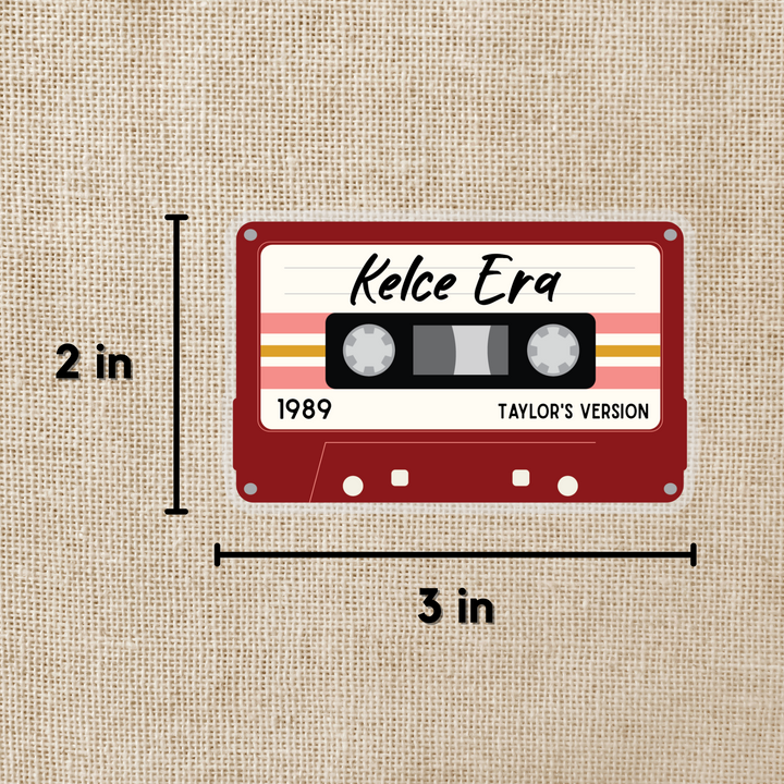 Kelce Era Mixtape Sticker