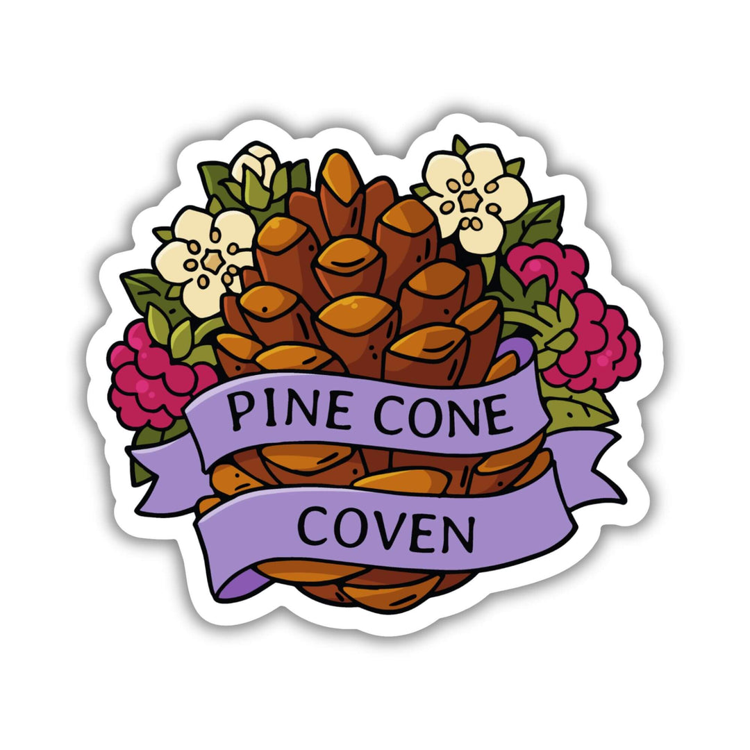 The Pine Cone Coven Sticker | The Spellshop
