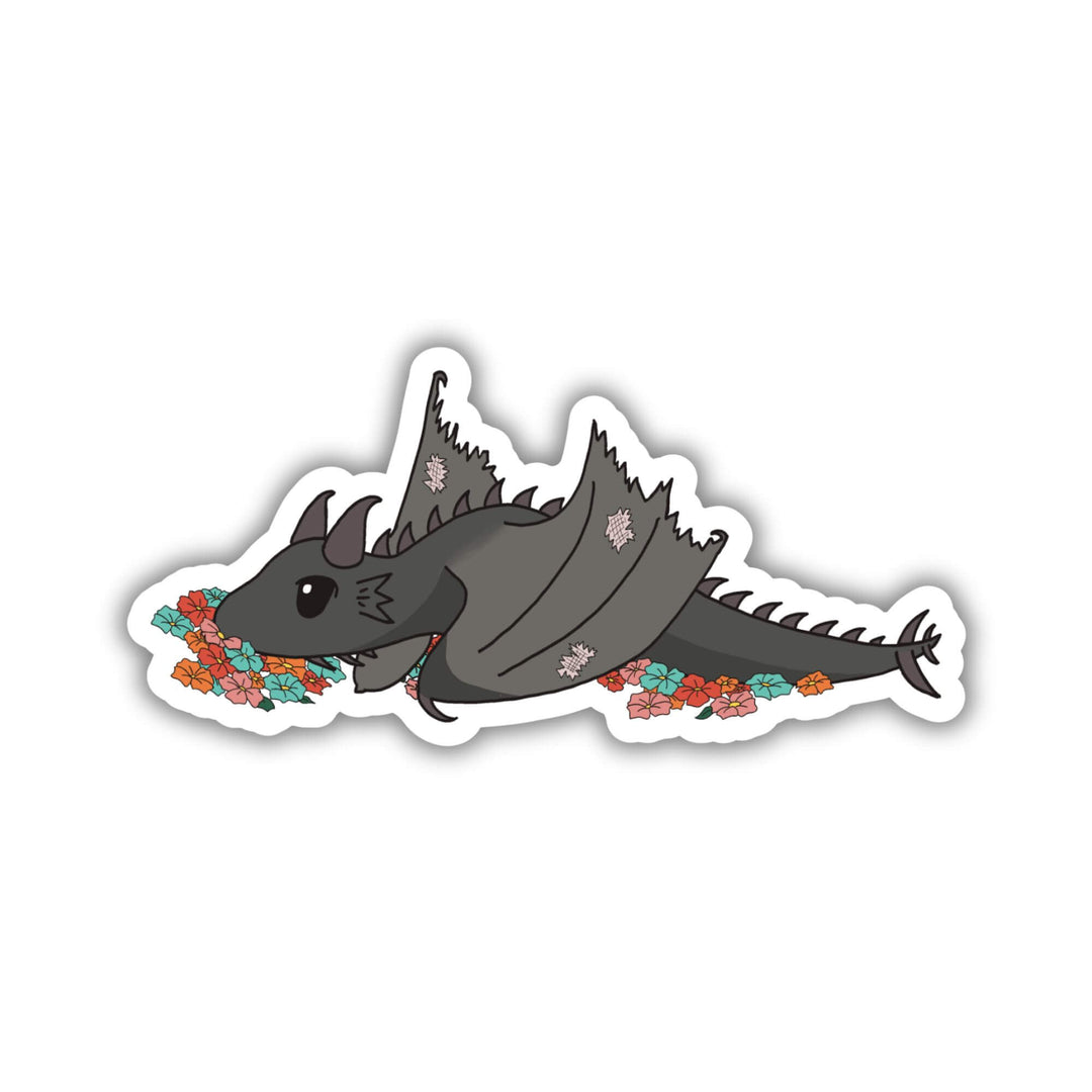 Abraxos in the Flowers Sticker | Throne of Glass