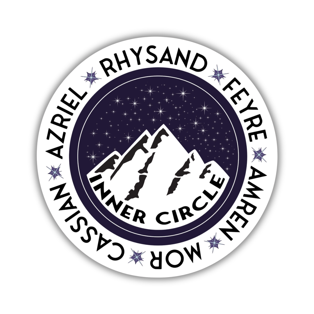 ACOTAR Night Court Inner Circle Sticker