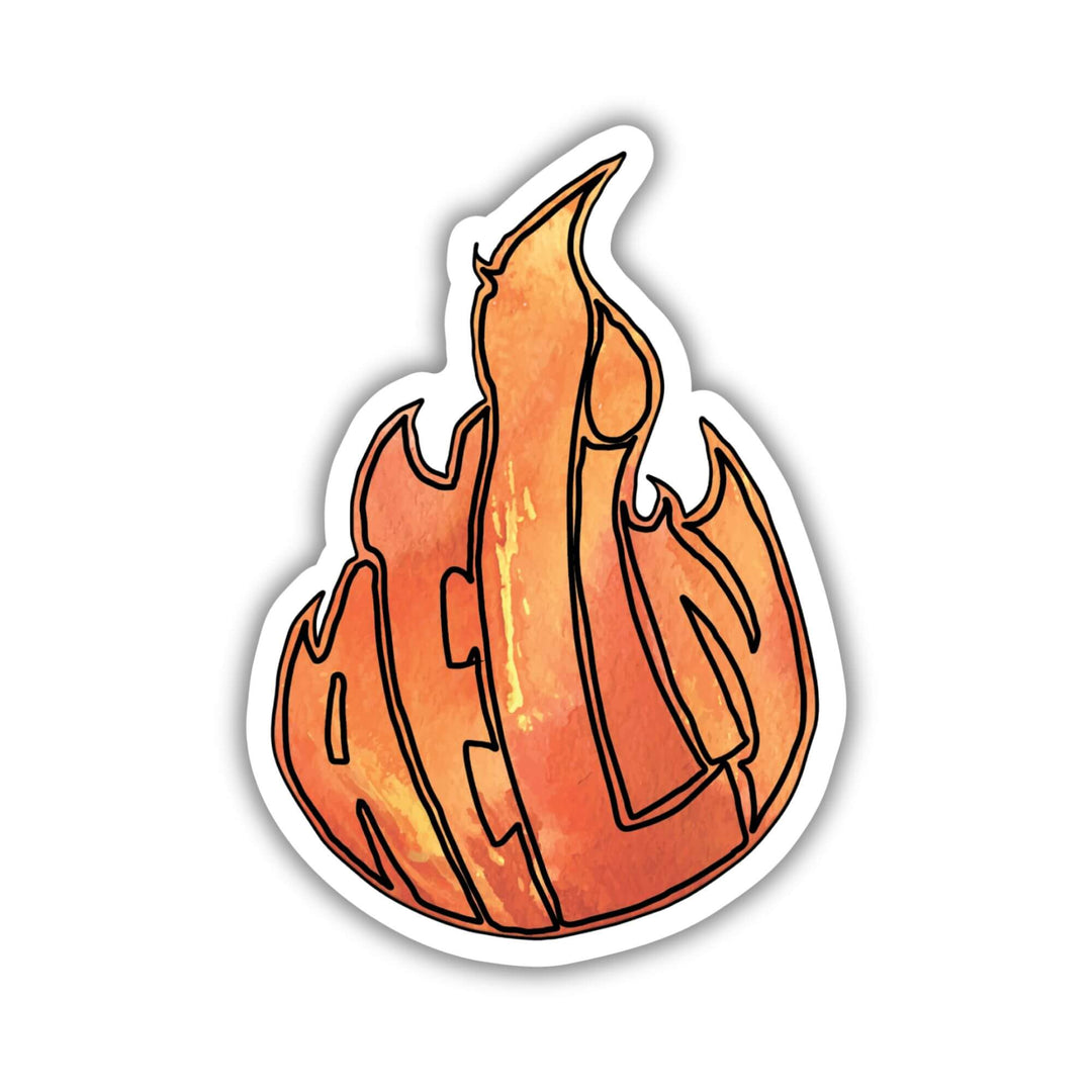 Aelin Flame Sticker | Throne of Glass