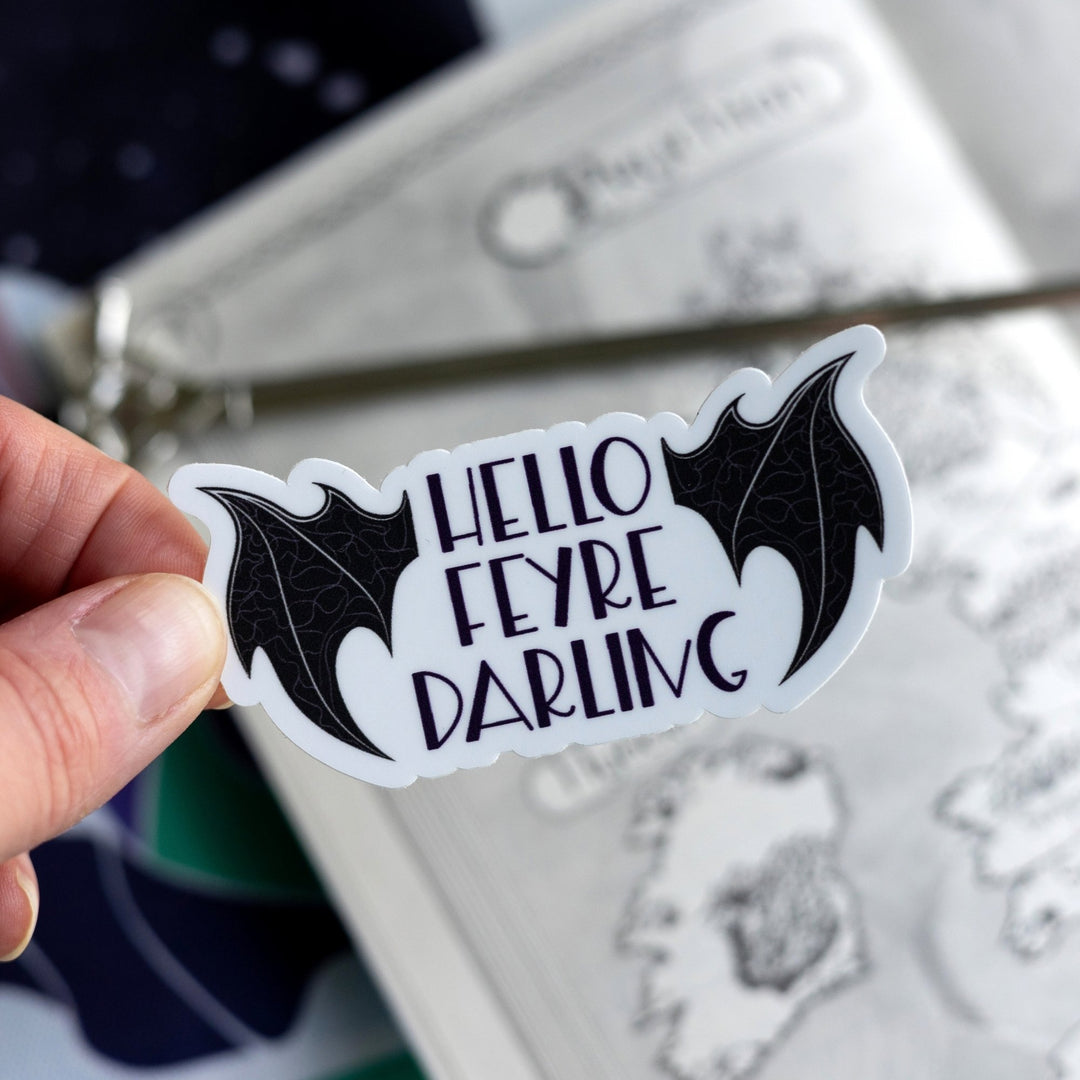 Hello Feyre Darling Sticker | ACOTAR