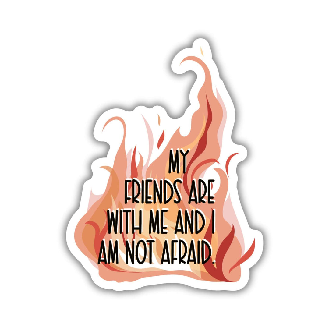 Lehabah I Am Not Afraid Sticker | Crescent City