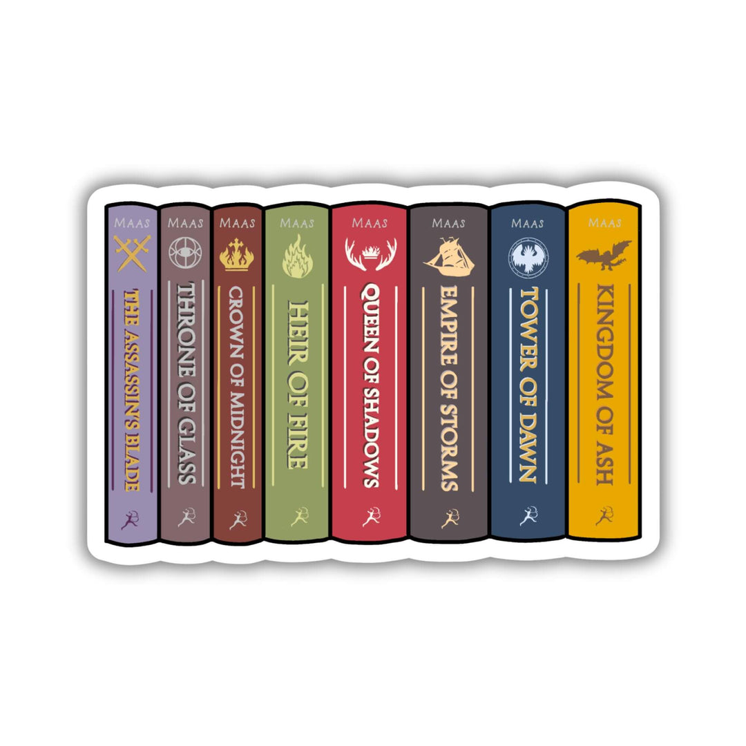 Throne of Glass Series Sticker
