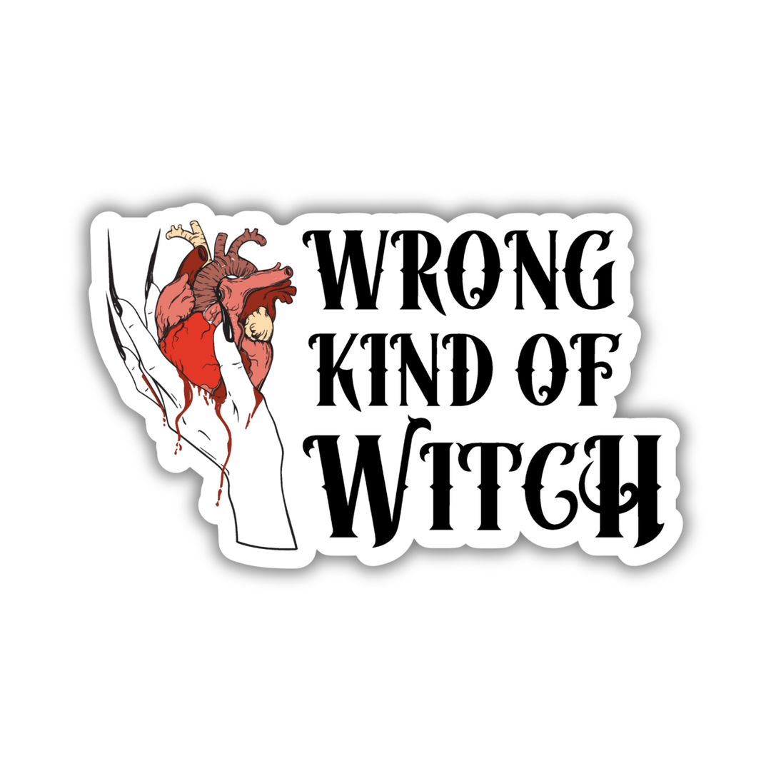 Wrong Kind of Witch Sticker | Manon Blackbeak Throne of Glass