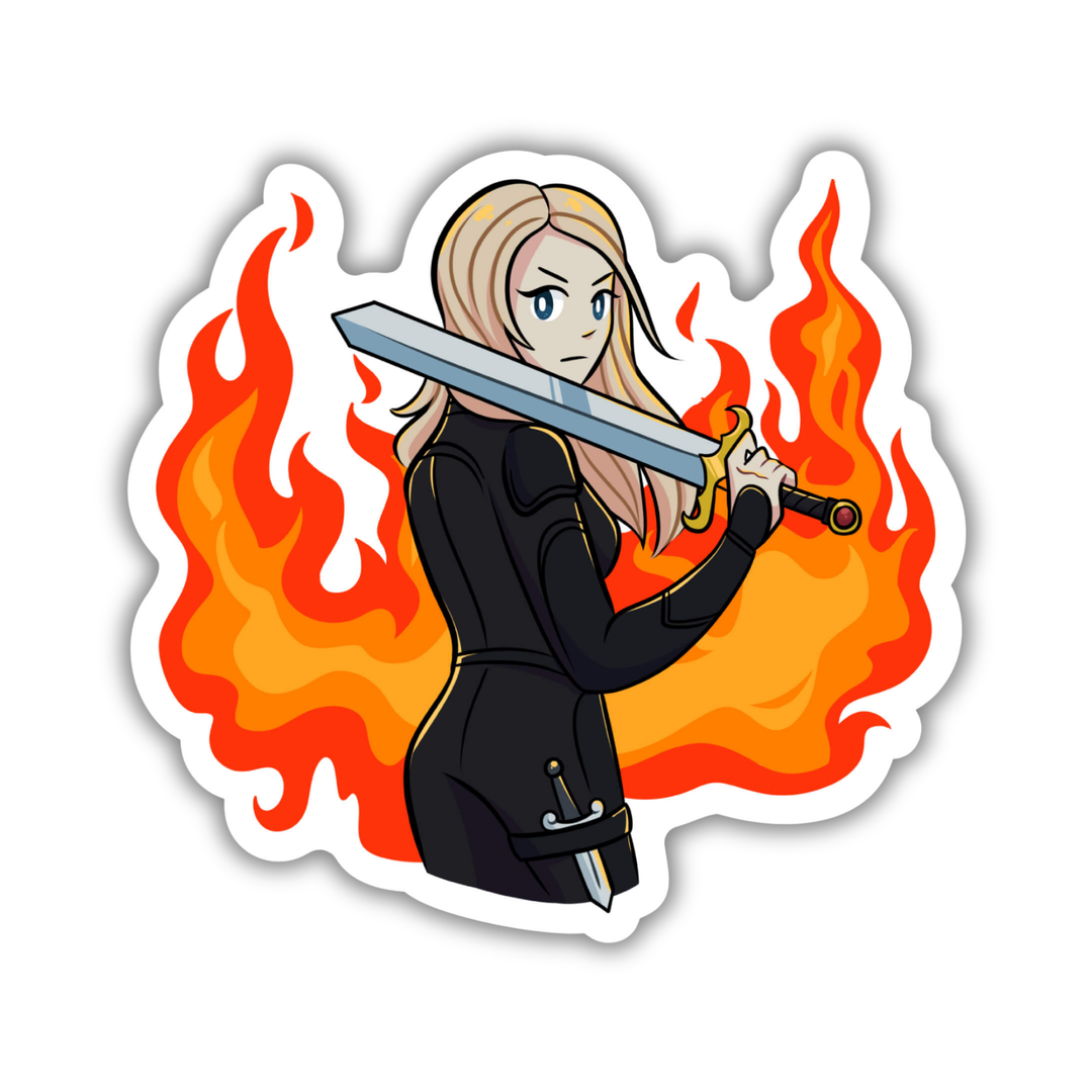 Aelin Galathynius Sticker | Throne of Glass