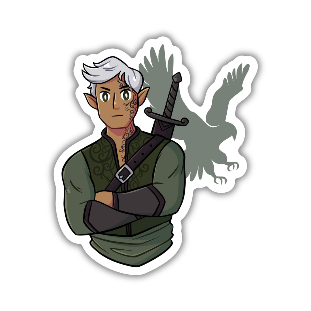 Rowan Whitethorn Sticker | Throne of Glass