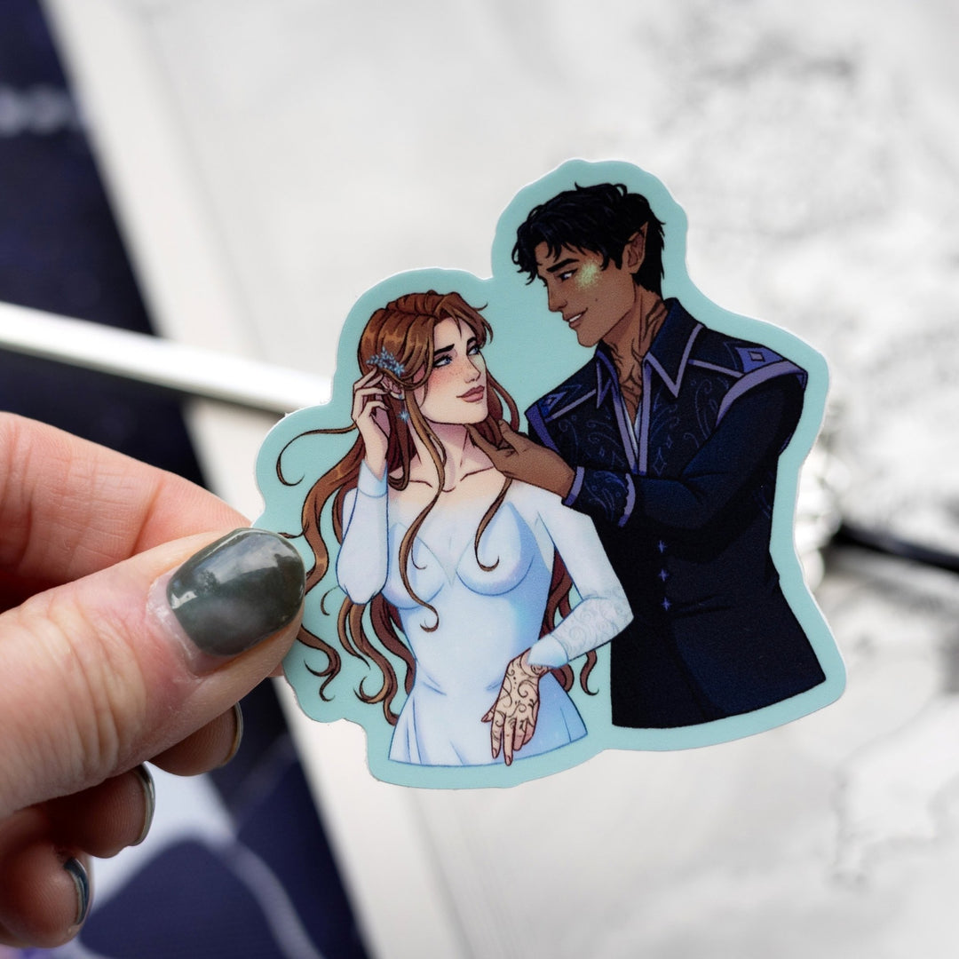 Feyre™ & Rhysand™ Sticker | ACOTAR™