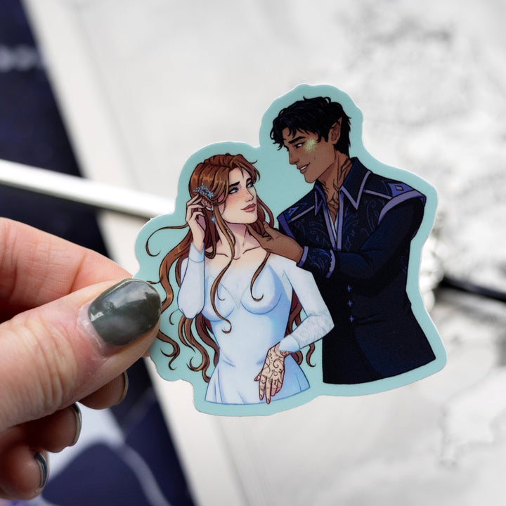 Feyre™ & Rhysand™ Sticker | ACOTAR™