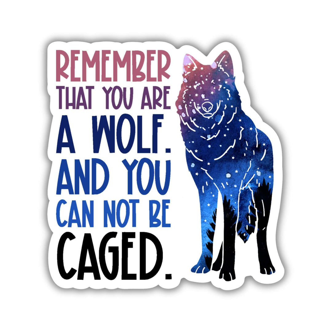 Remember That You Are a Wolf Sticker | ACOTAR